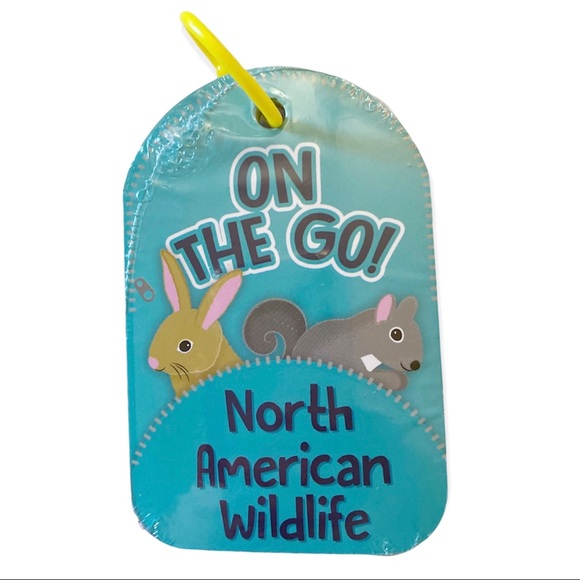 SOLD-Backpack Flash Cards - 20 Pc on Plastic Ring (North American Wildlife) - Picture 5 of 5